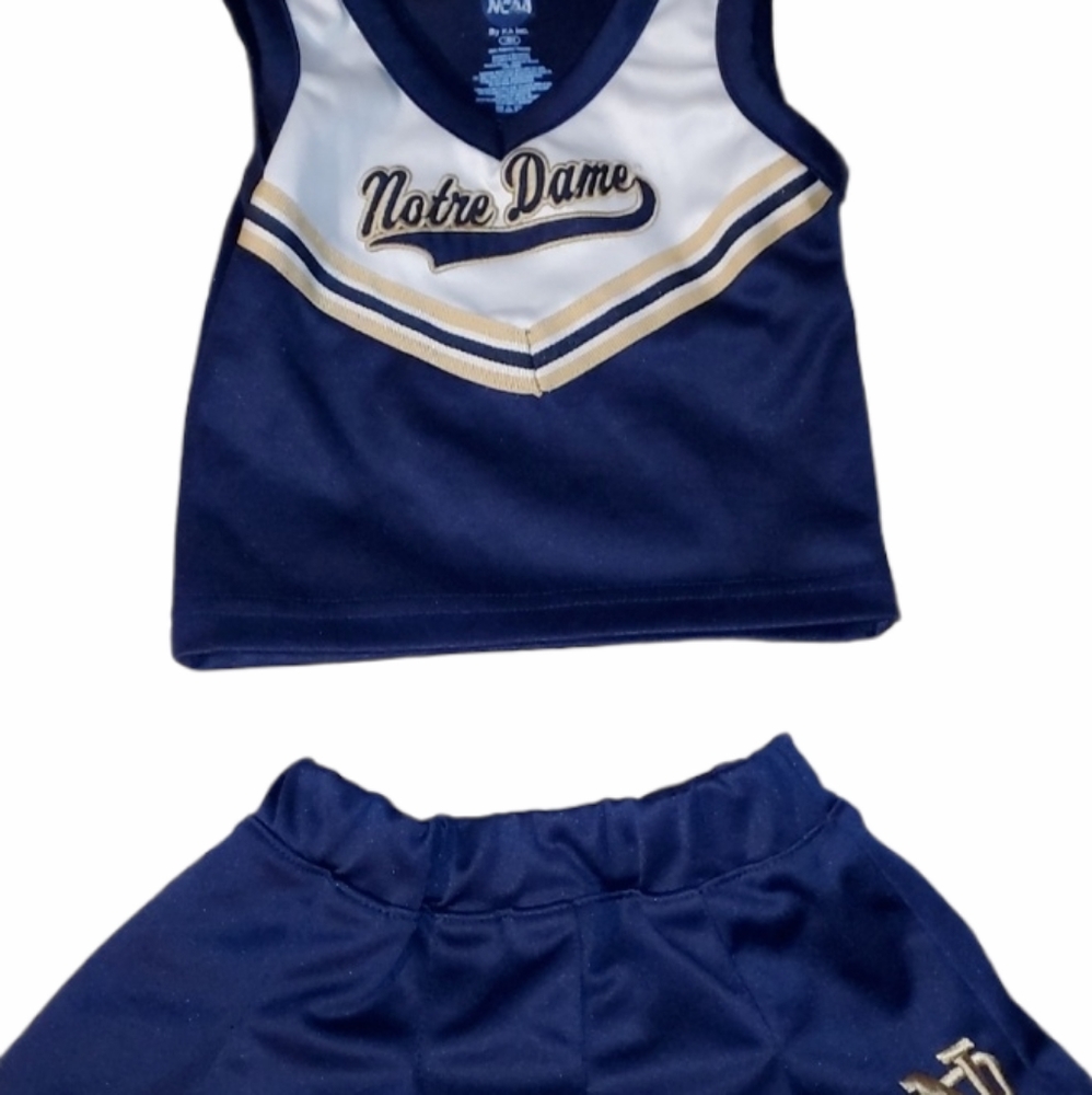 ND cheerleading outfit